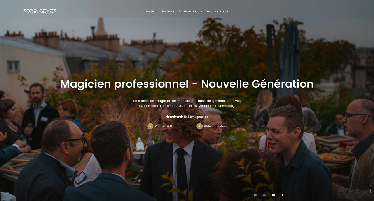 Robin Geyer site web